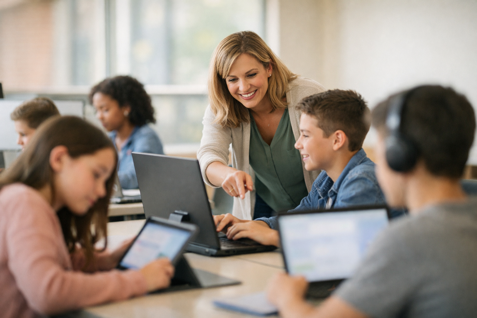 Education lab for courses and training